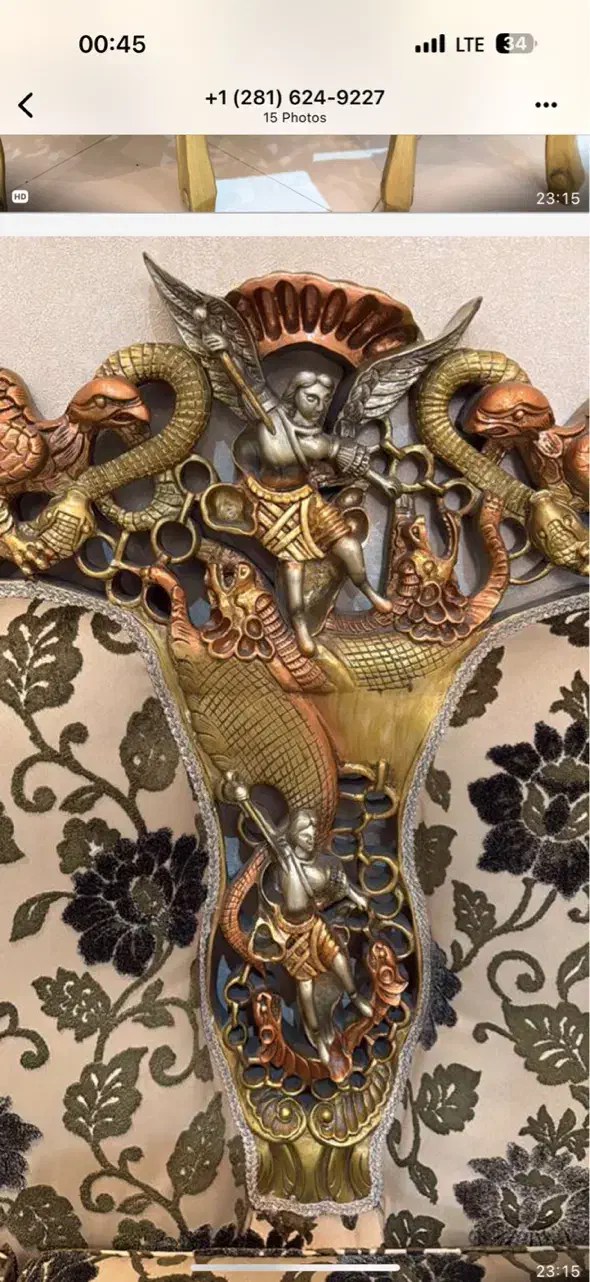 مبل سلطنتی به همراه میز نهارخوری|مبلمان خانگی و میز عسلی|تهران, هروی|دیوار