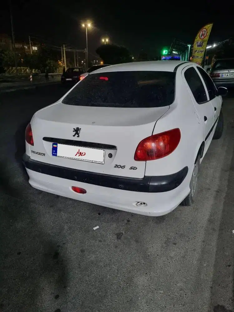 ۲۰۶ sd مدل ۹۷|خودرو سواری و وانت|تهران, تهران‌نو|دیوار