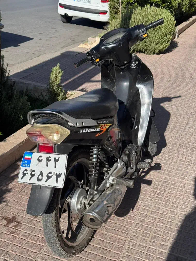 موتور بی کلاج مشکی 91|موتورسیکلت|یزد, |دیوار