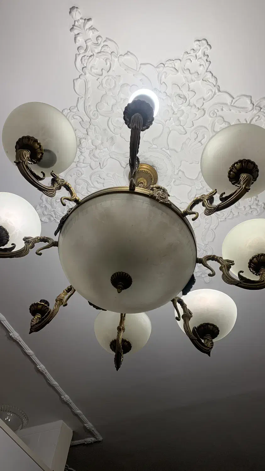 لوستر برنز|لوستر و چراغ آویز|تهران, فدک|دیوار