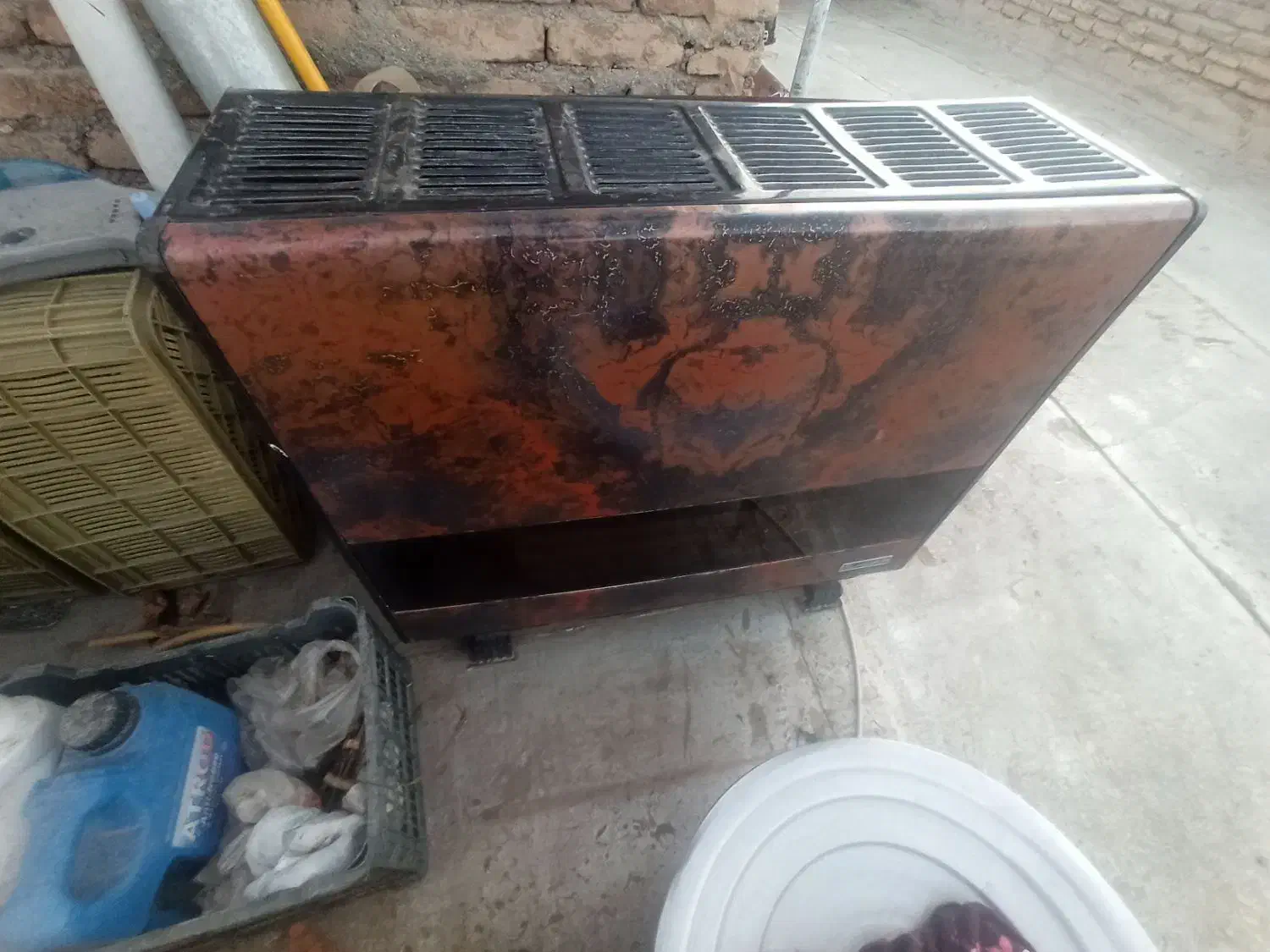 بخاری گازی شبنم|بخاری، هیتر، شومینه|میاندوآب, |دیوار