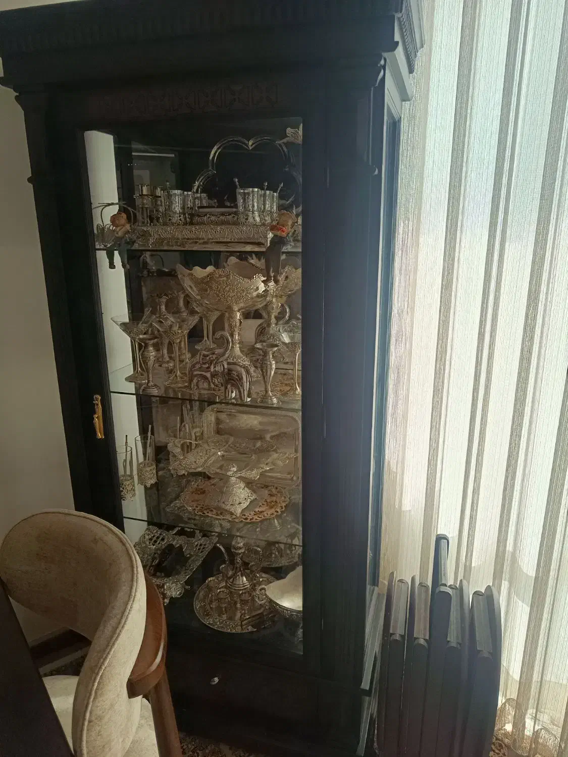 ویترین در حد نو|بوفه، ویترین، کنسول|اصفهان, قهجاورستان|دیوار