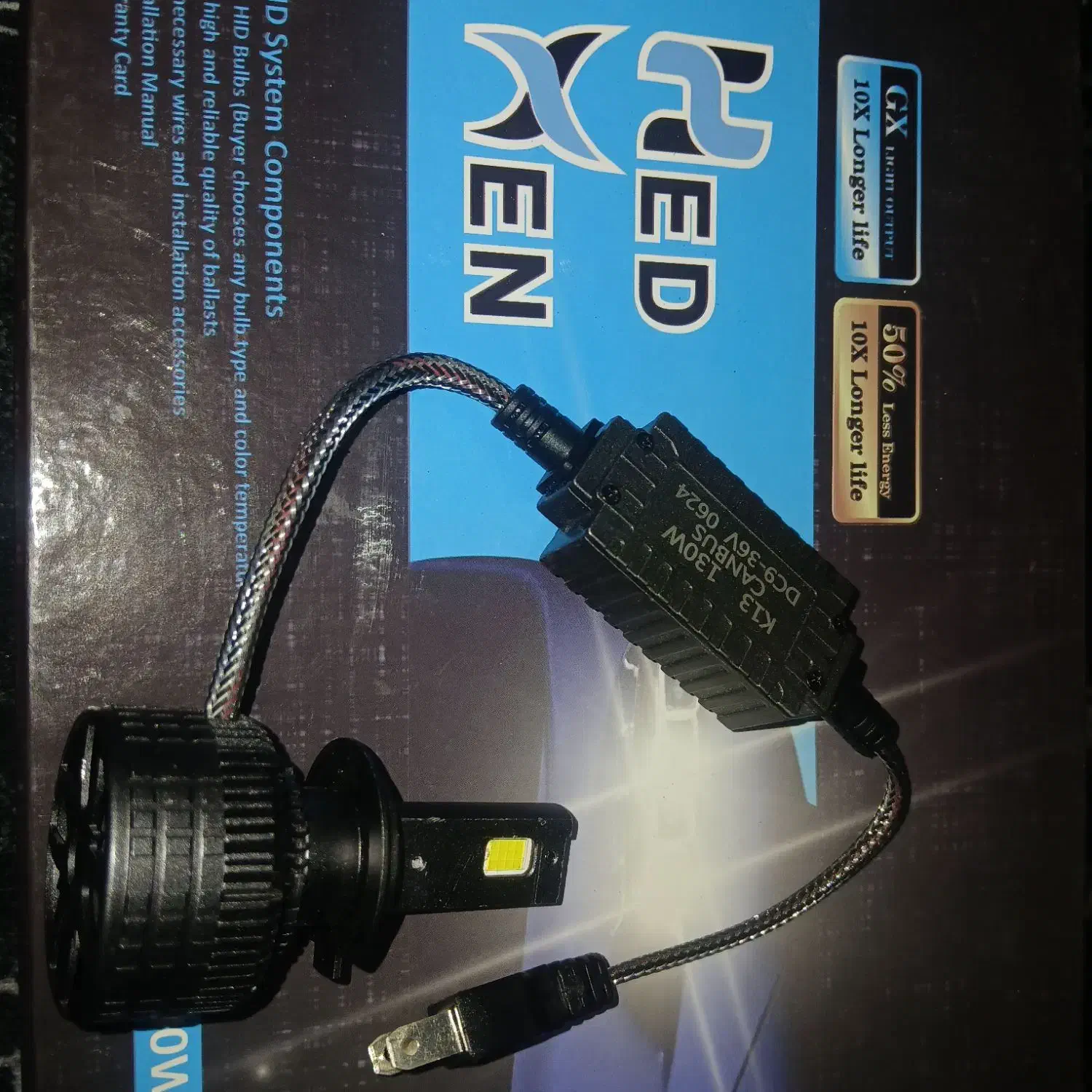 لامپ اتومبیل و موتورسیکلت هدلایت زنون|قطعات یدکی و لوازم جانبی|کیش, |دیوار