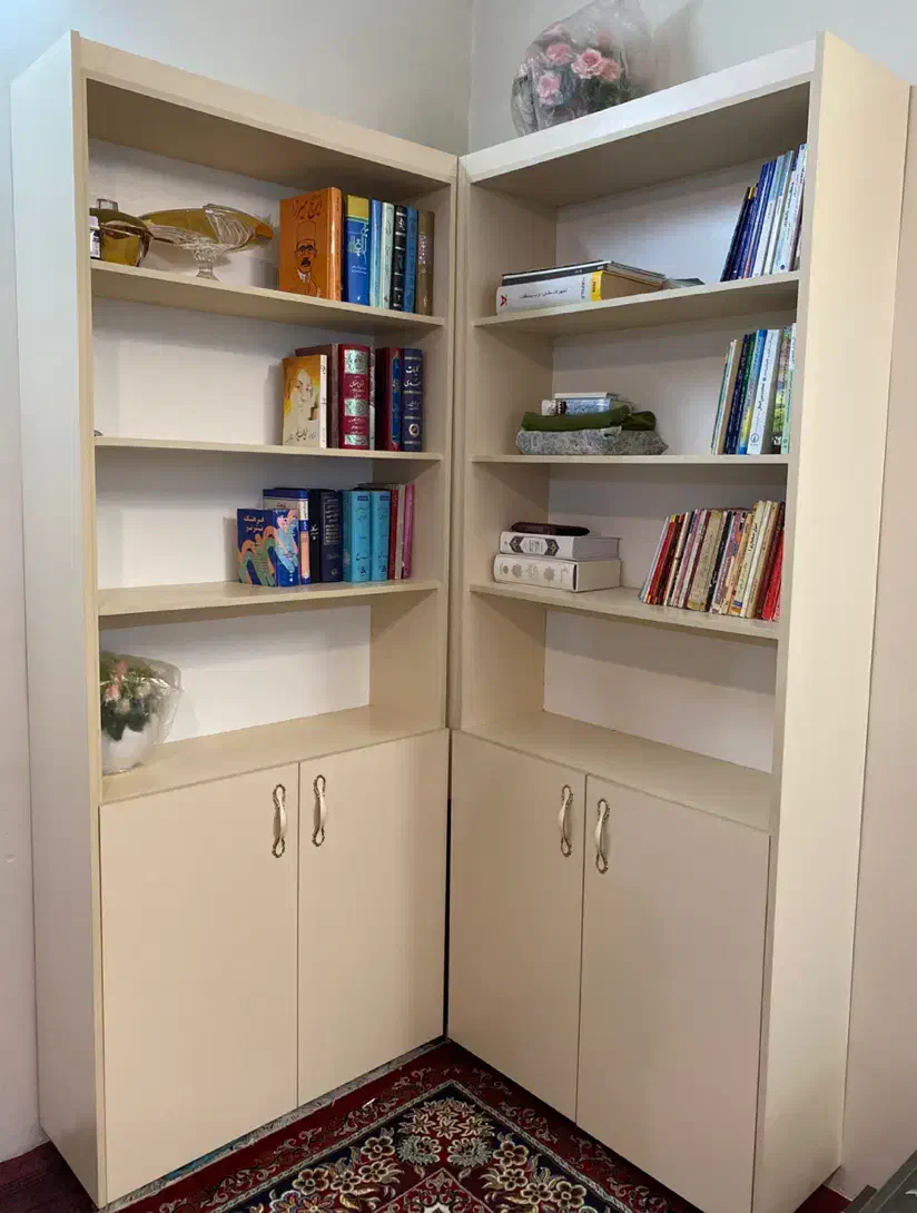 کمد کتاب|کتابخانه، شلف، قفسههای دیواری|مشهد, سرافرازان|دیوار