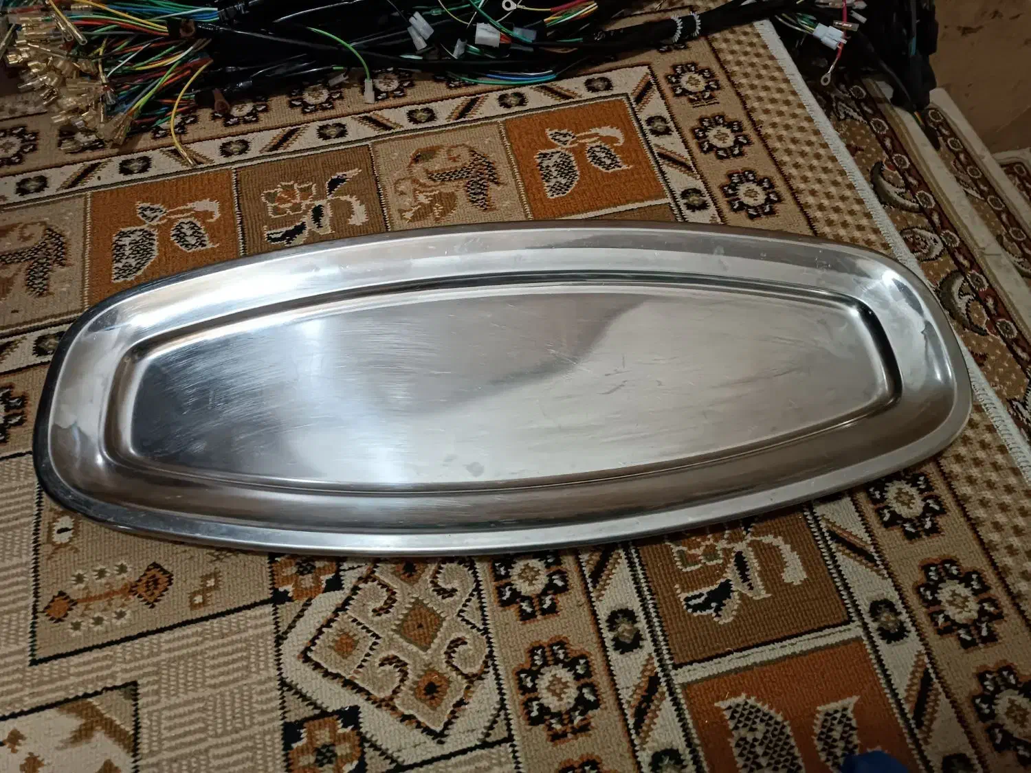 سینی استیل|ظروف سرو و پذیرایی|قم, محمد آباد|دیوار