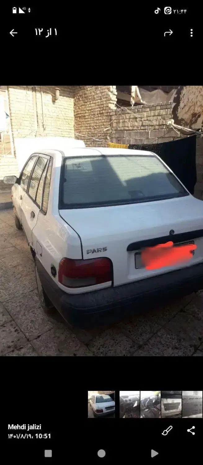 پراید91|خودرو سواری و وانت|اهواز, ملاشیه|دیوار