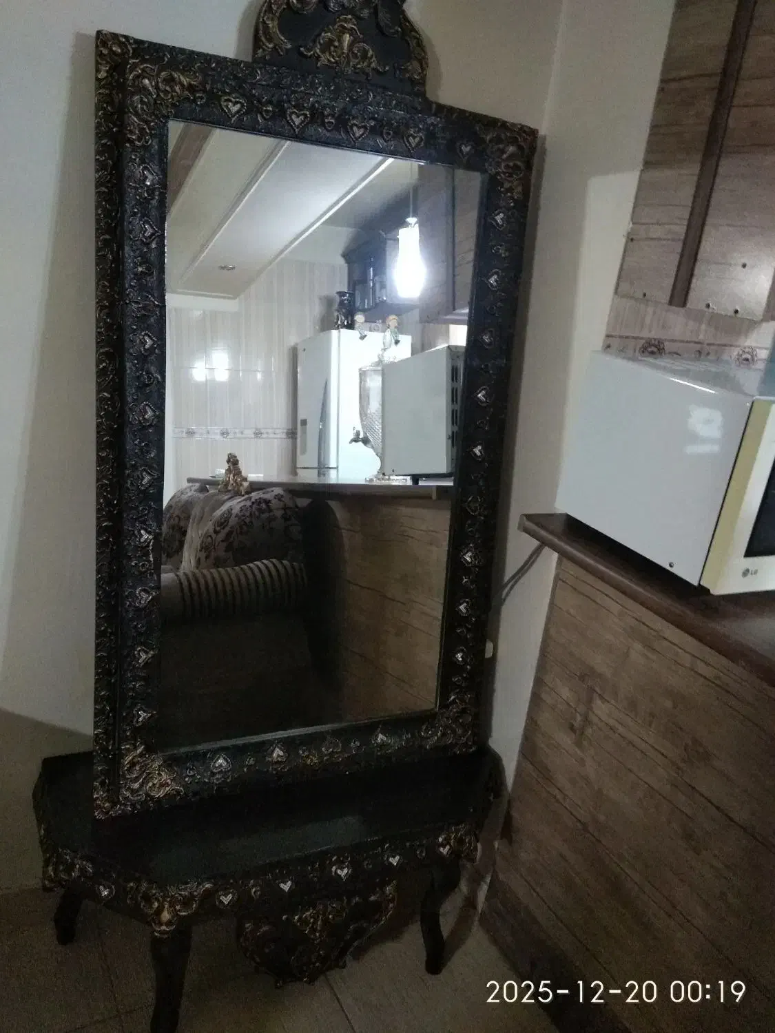 آینه کونسول تمیز|بوفه، ویترین، کنسول|تهران, یافتآباد|دیوار