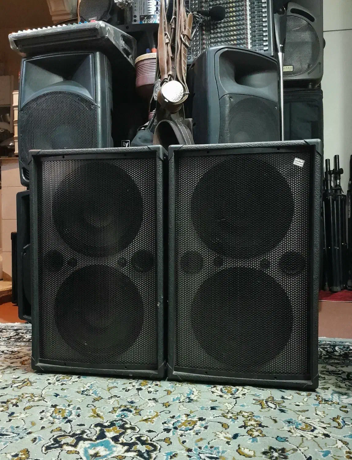 باند اکو دبل rcf|سیستم صوتی خانگی|تهران, امام زاده حسن|دیوار