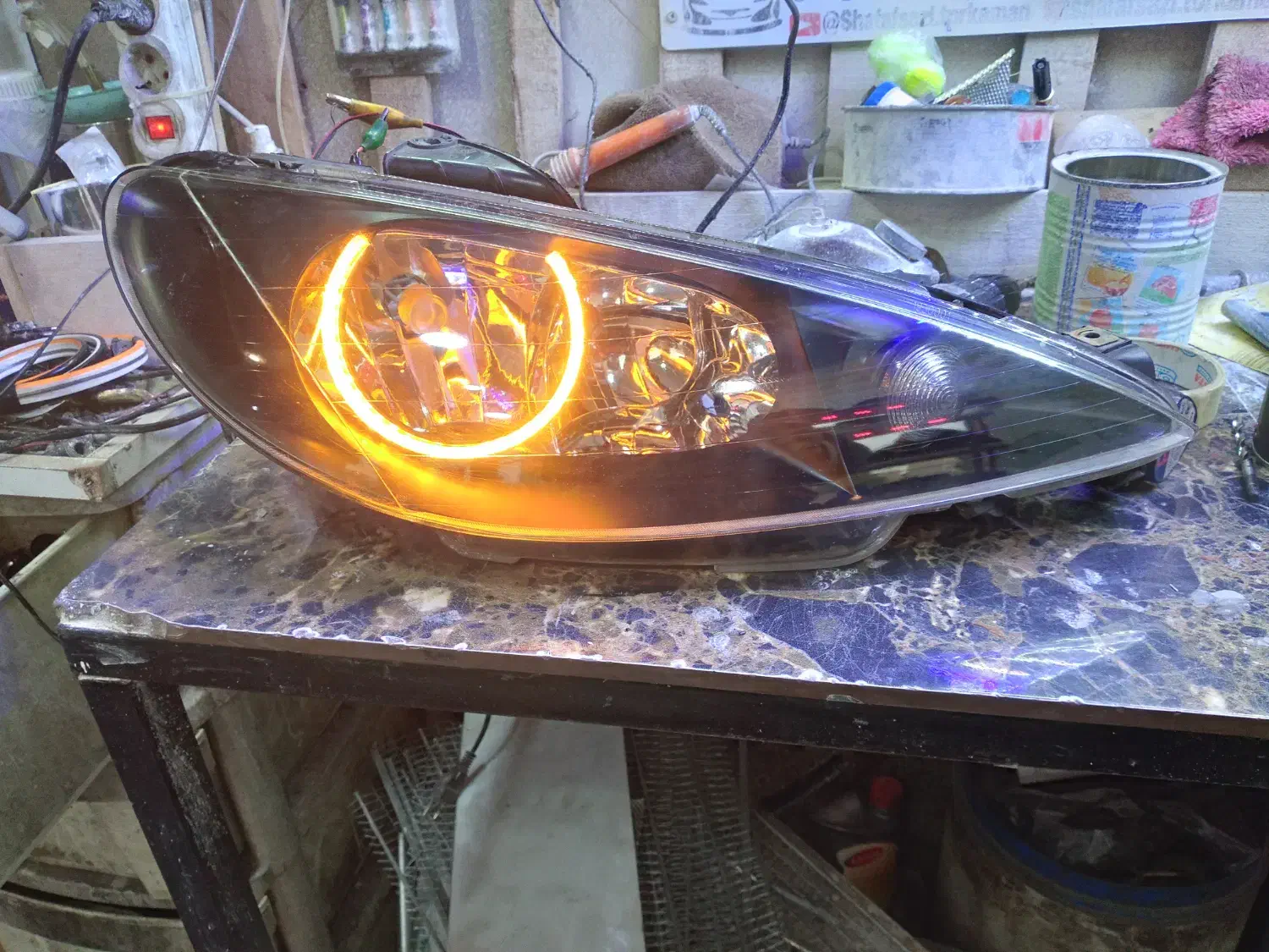 چراغ جلو پژو ۲۰۶|قطعات یدکی و لوازم جانبی|فردیس, ثابتی|دیوار