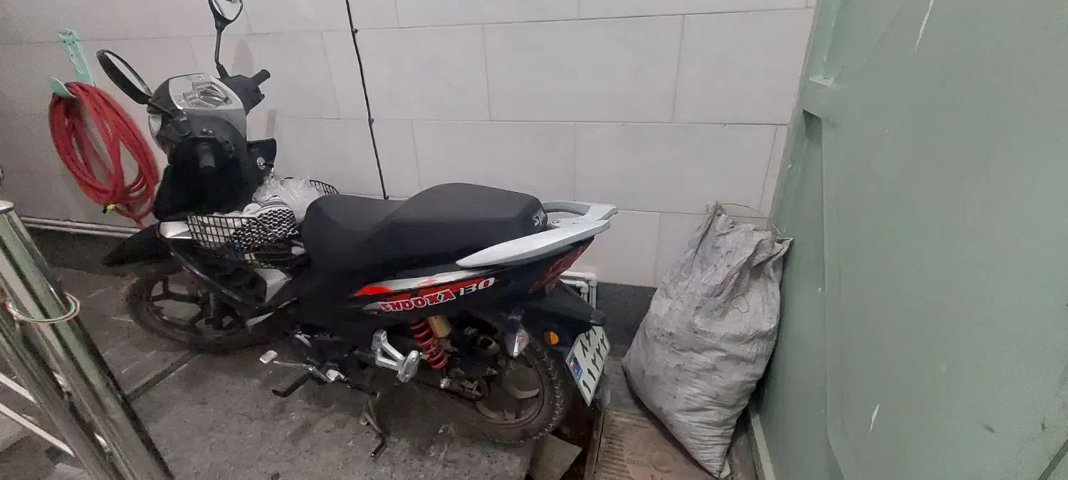موتور شوکا ۱۳۰ تایوانی|موتورسیکلت|ابریشم, |دیوار