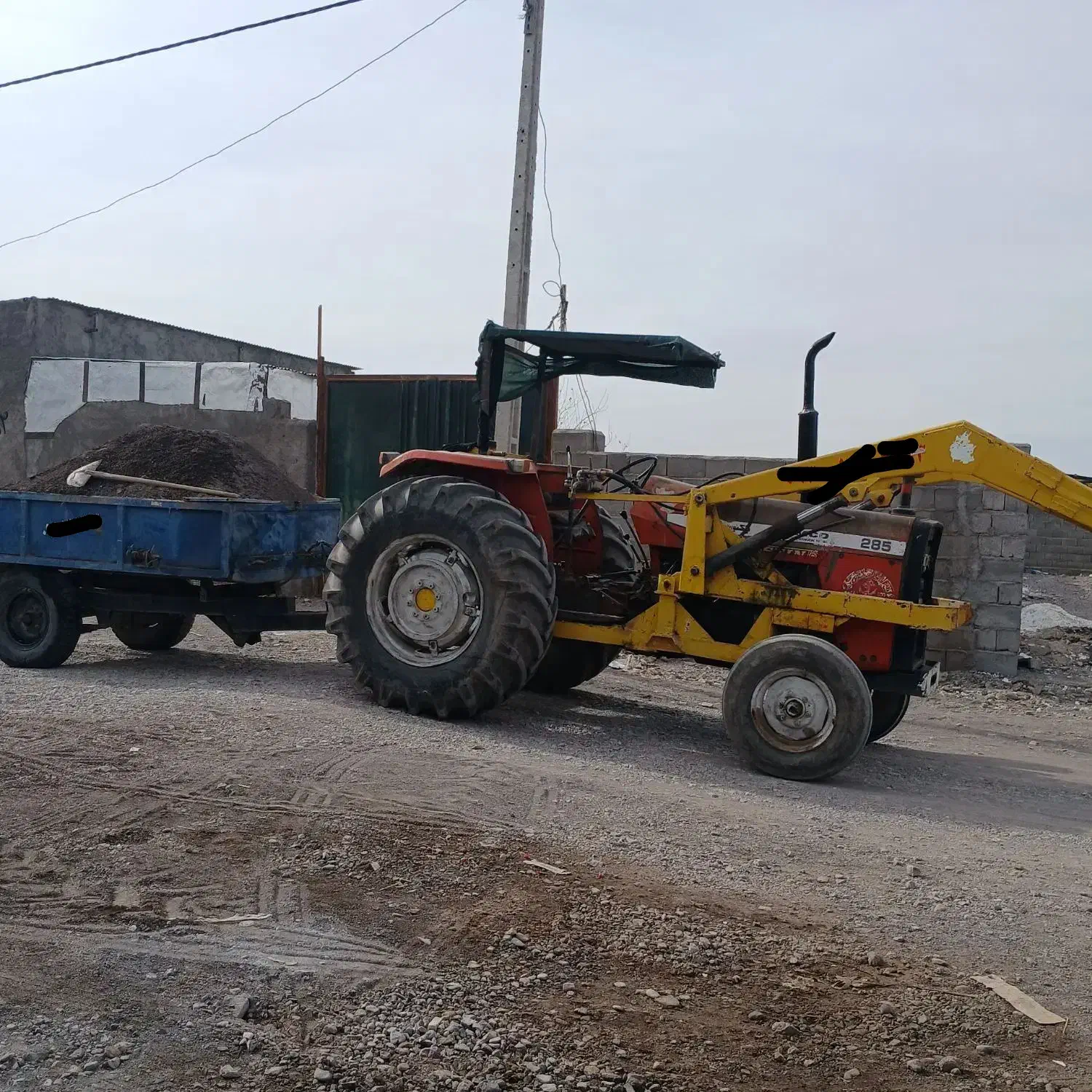 تراکتور بیلداربراکار|خدمات حمل و نقل|بم, |دیوار