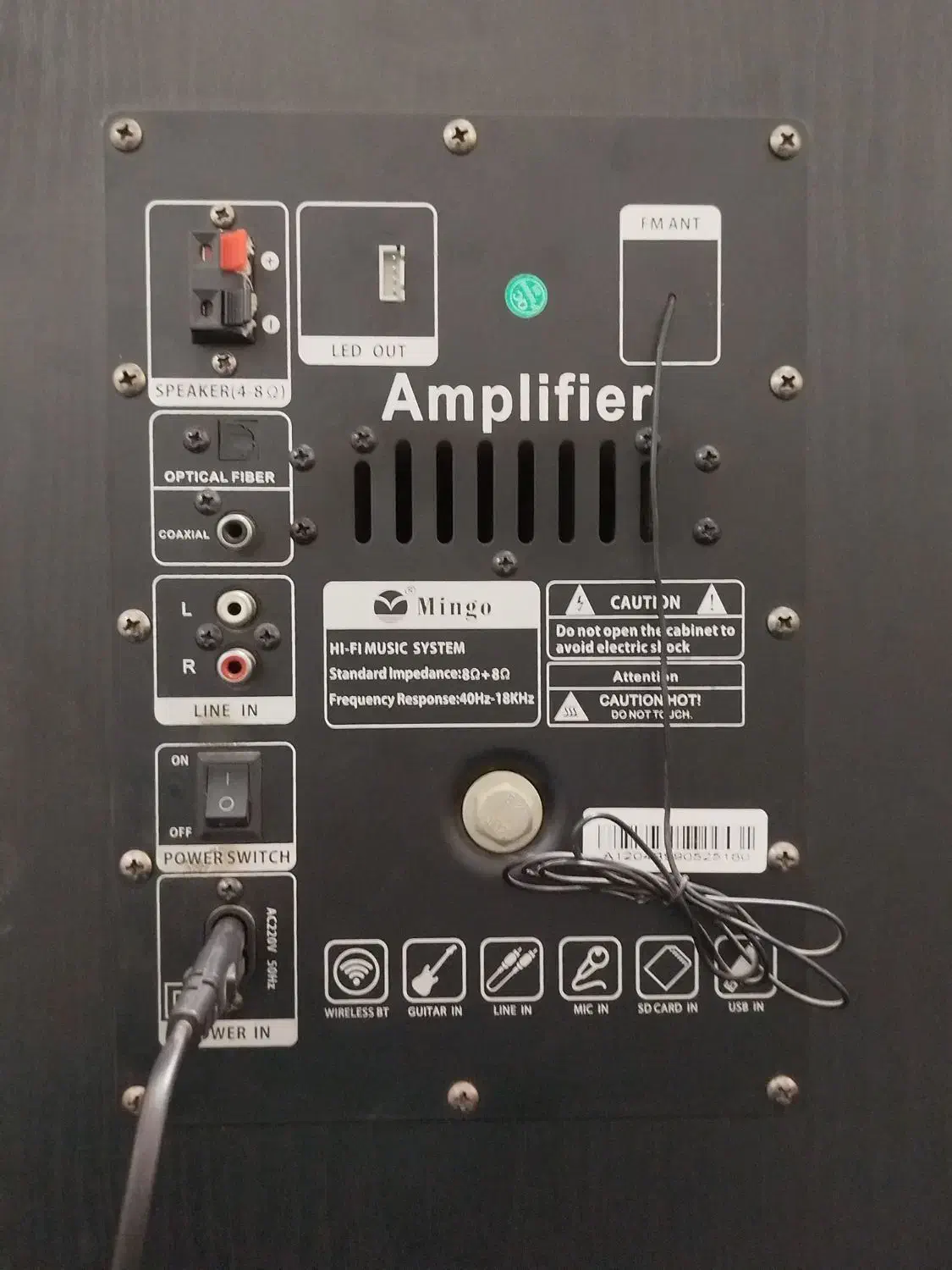 باند دوقلو مشکی|سیستم صوتی خانگی|یزد, |دیوار