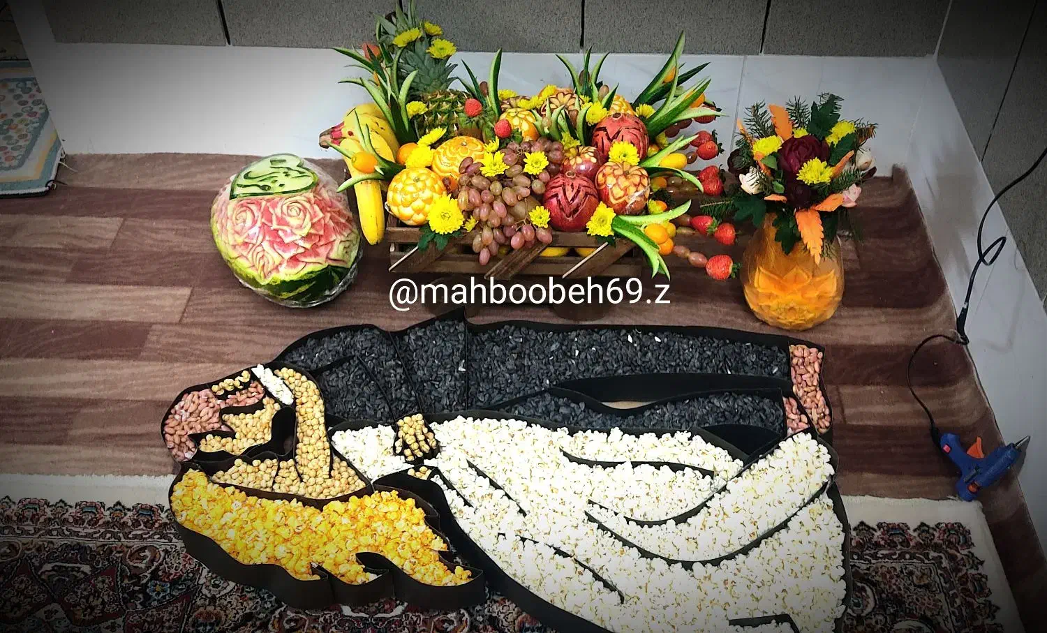 میوه ارایی شب یلدا|خدمات پذیرایی، مراسم|قم, زاویه|دیوار