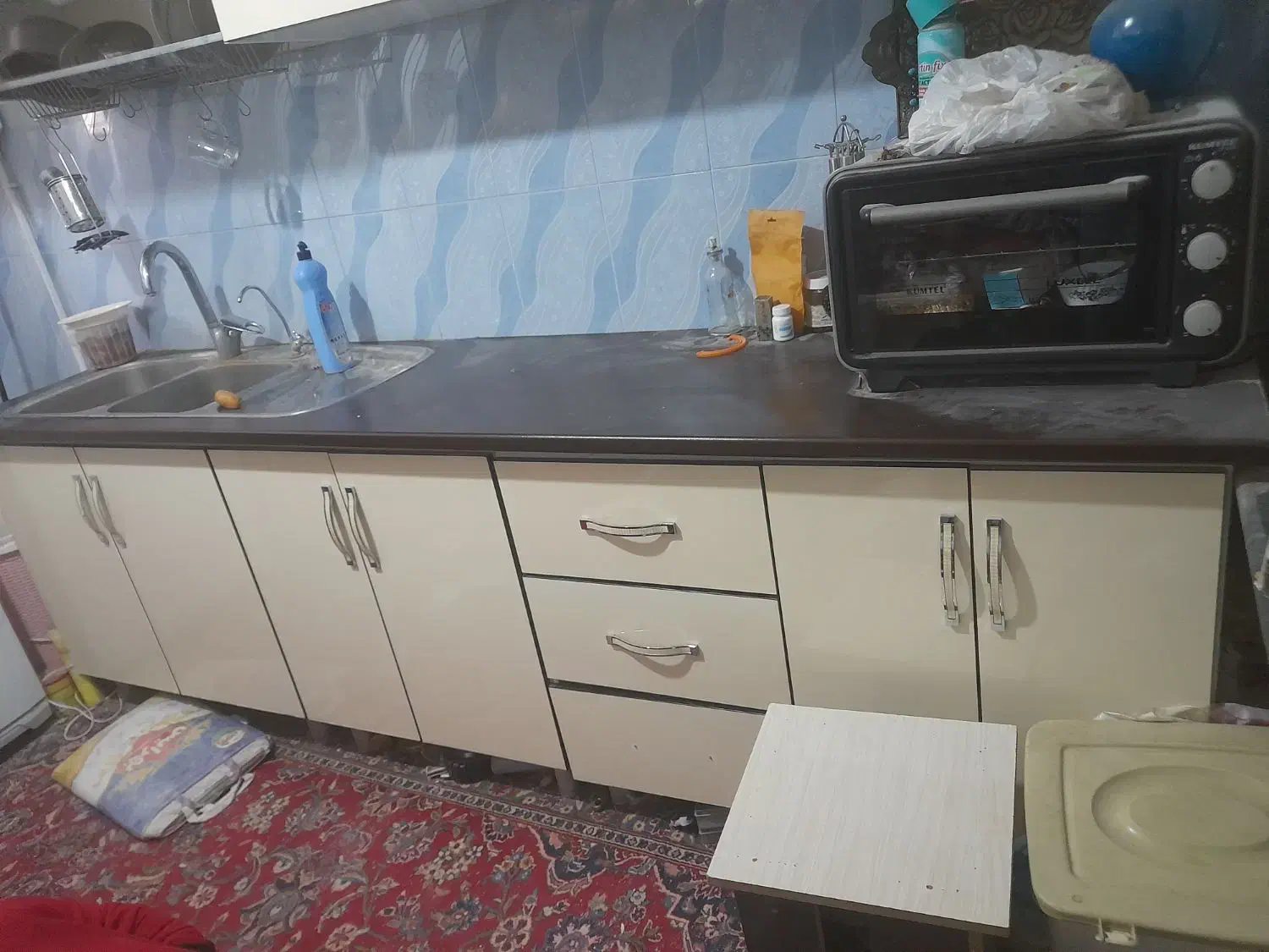 کابینت آشپزخانه|جاکفشی، کمد، دراور|بناب, |دیوار