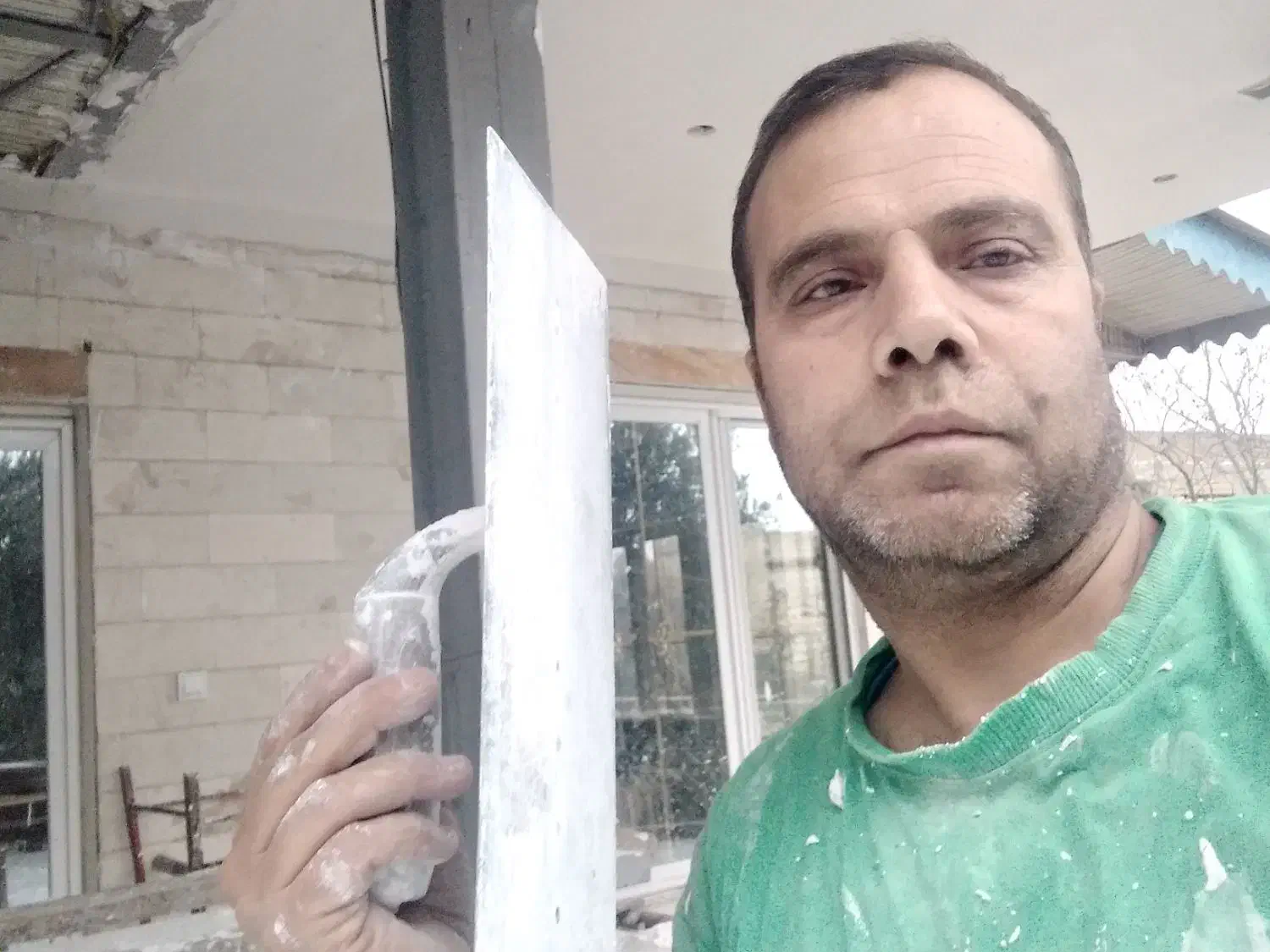 گچ کاری ودیوار چینی وبرق ساختمان وغیره...|خدمات پیشه و مهارت|رستمآباد, |دیوار