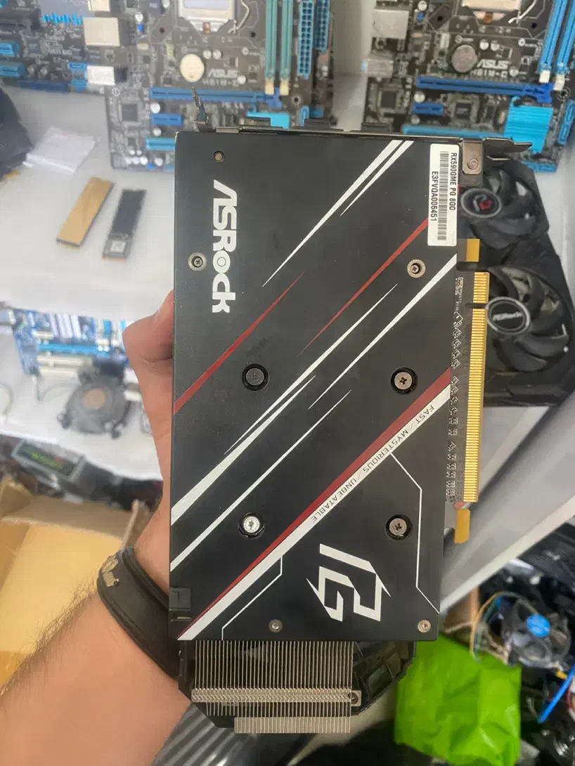 گرافیک Rx 590 azrock gaming|قطعات و لوازم جانبی رایانه|شیراز, آزادگان|دیوار