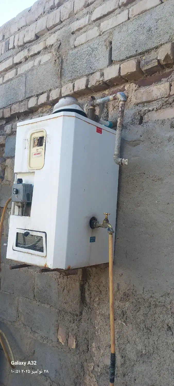 ابگرمکن گازی همراه با متعلقات|آبگرمکن، پکیج، شوفاژ|هامون, |دیوار