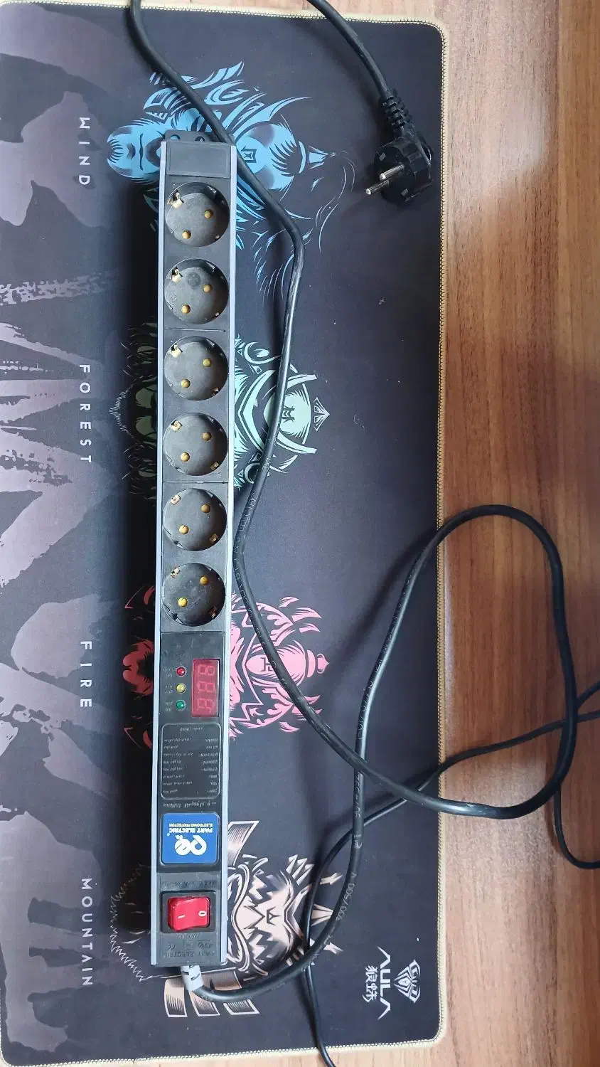 چند راهی و محافظ برق با نمایشگر ولتاژ پارت الکتریک|صوتی و تصویری|تهران, طرشت|دیوار