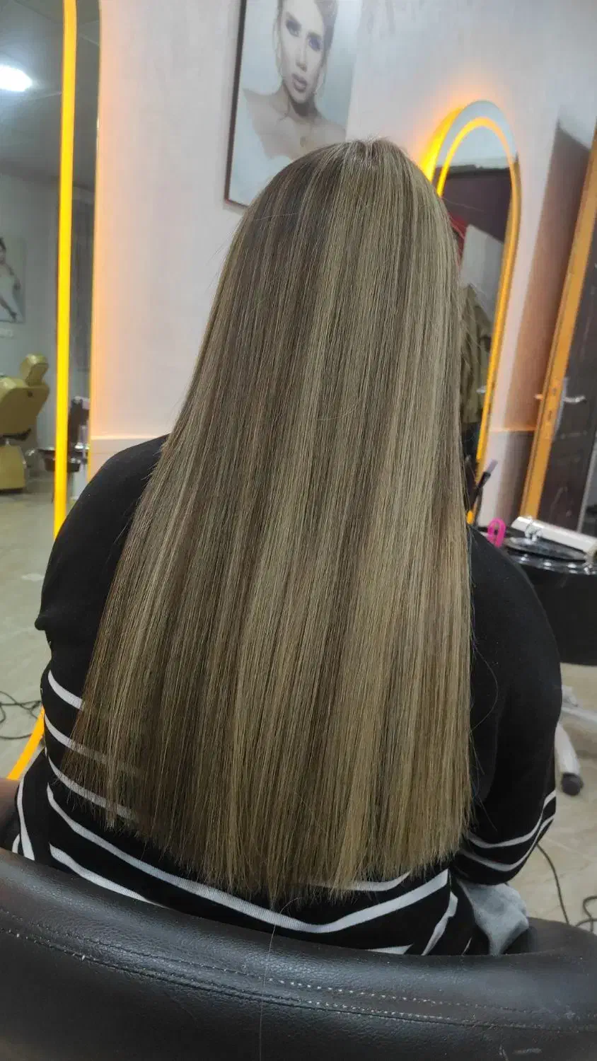 مدل کراتین و احیا مو فقط هزینه مواد گرفته میشه|خدمات آرایشگری و زیبایی|خرمدره, |دیوار