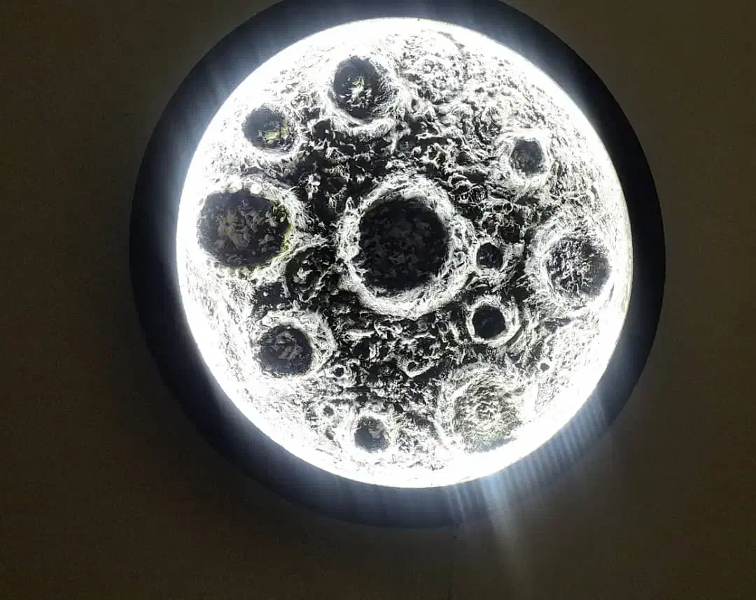 تابلو ماه|چراغ خواب و آباژور|مشهد, بهشت|دیوار