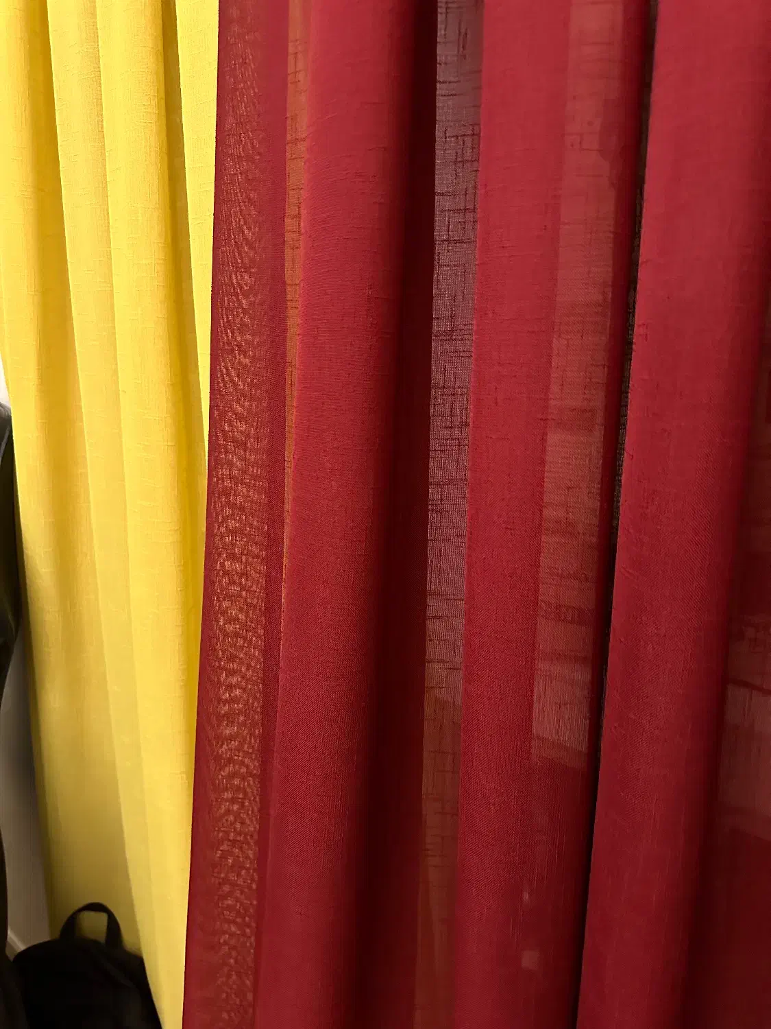 پرده های رنگی و‌بسیار شیک با بافت خیلی خوشگل|پرده، رانر، رومیزی|تهران, امانیه|دیوار