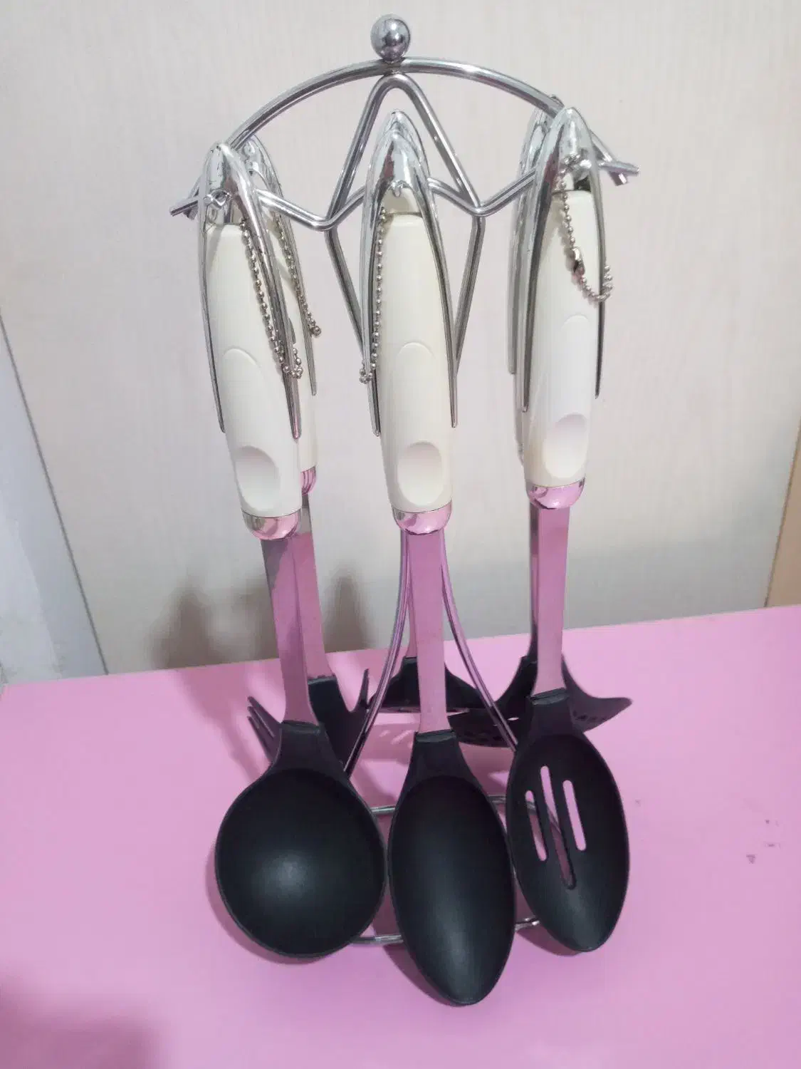 ست کفگیر و ملاقه|ظروف پخت‌وپز|قم, شهرک سازمان آب|دیوار