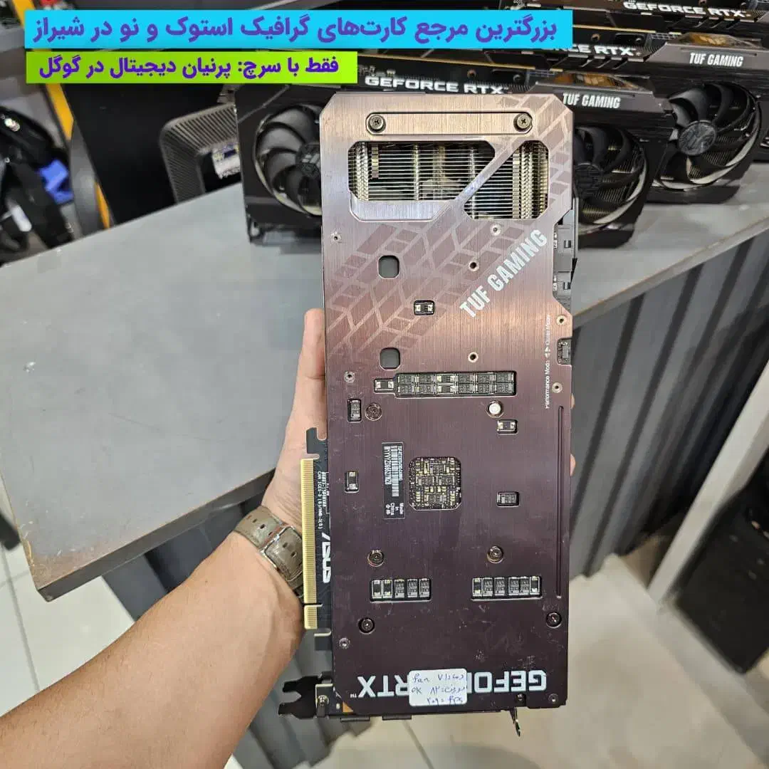 کارت گرافیک RTX 3070 asus Tuf|قطعات و لوازم جانبی رایانه|شیراز, ملاصدرا|دیوار