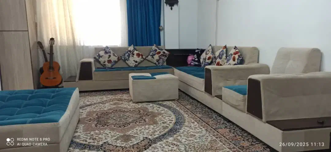 مبلمان ۹ نفره همراه میز بار وجلو مبلی کاملا اقصادی|مبلمان خانگی و میز عسلی|رشت, علی آباد|دیوار