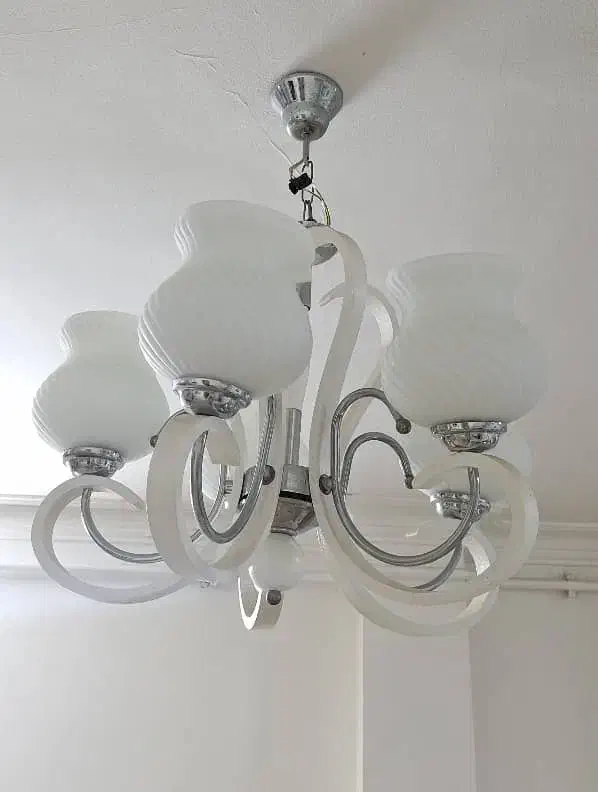 لوستر|لوستر و چراغ آویز|علی‌آباد کتول, |دیوار