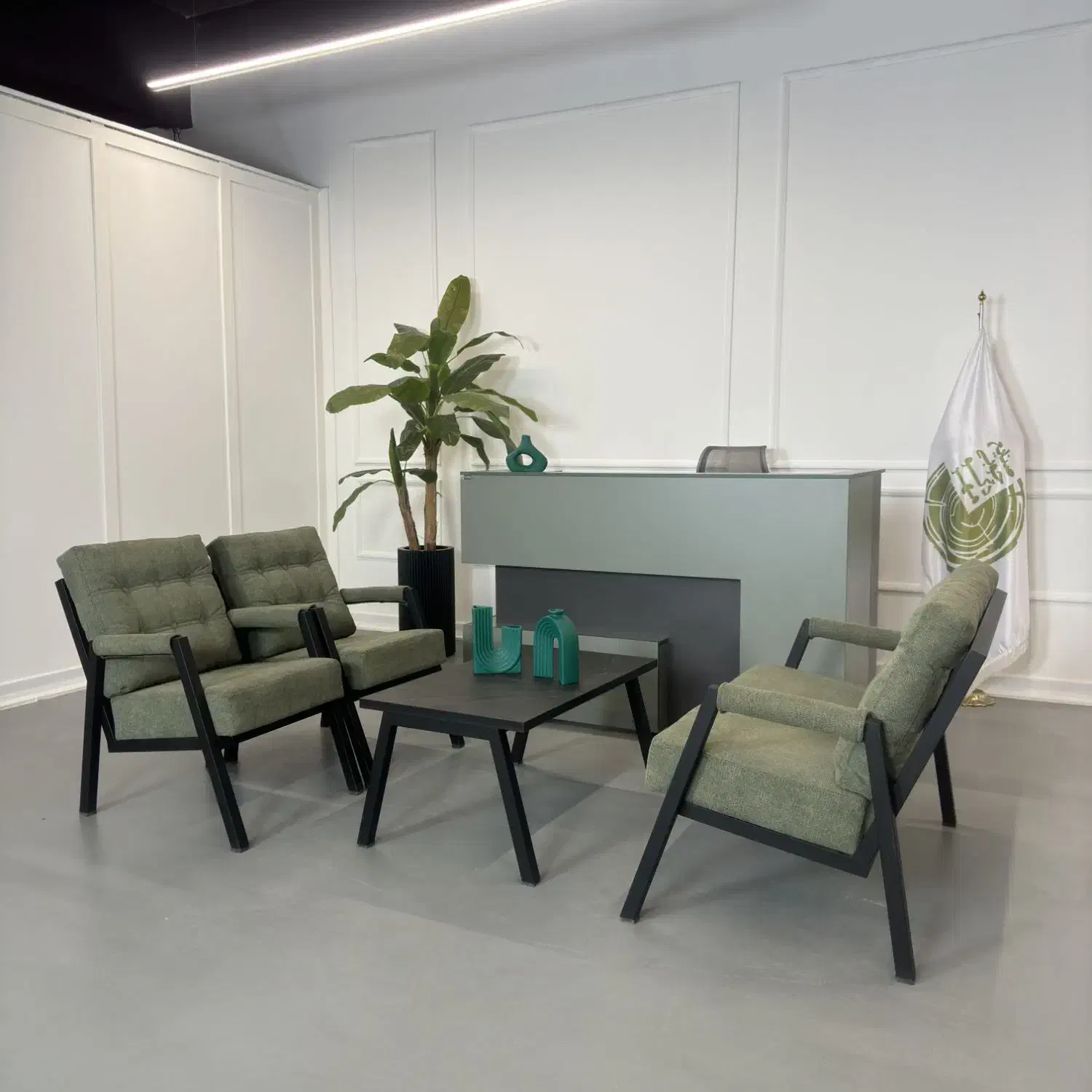 نیم ست مبلمان اداری OS440|دفتر کار|احمدآبادمستوفی, |دیوار