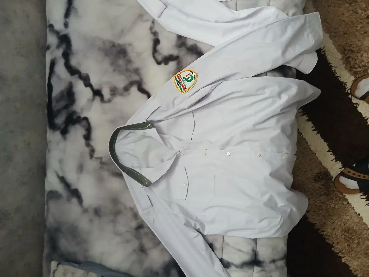 فروش پیراهن و پلیور نگهبانی بیمارستان|لباس|نیشابور, بیمارستان عطار نیشابوری|دیوار