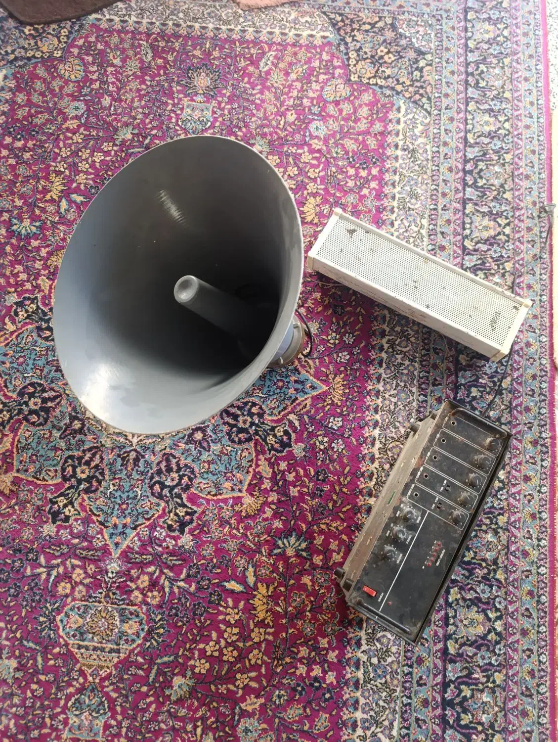 بلندگو (وانت)شیپوری+آمپلی|صوتی و تصویری|کلاچای, |دیوار