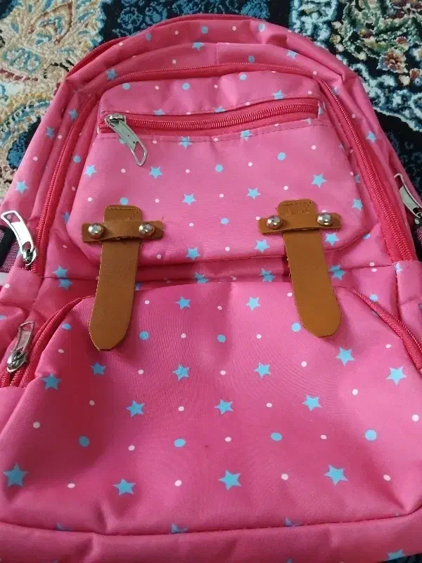 کیف مدرسه صورتی|کیف، کفش، کمربند|شلمان, |دیوار