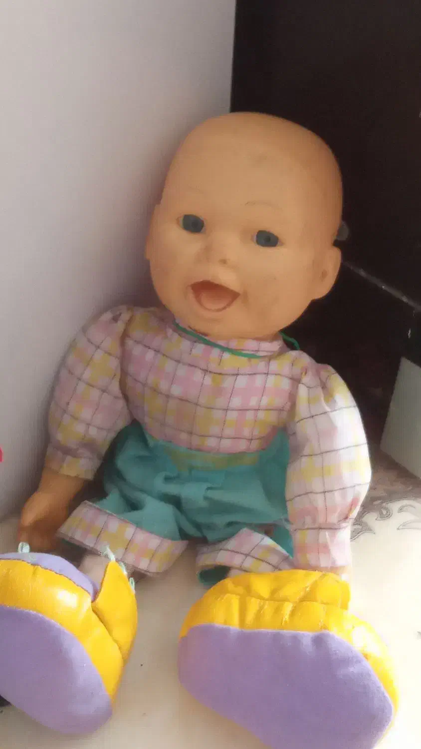 دوتاعروسکوفوتبالدستی|اسباببازی بچه|سهند, |دیوار