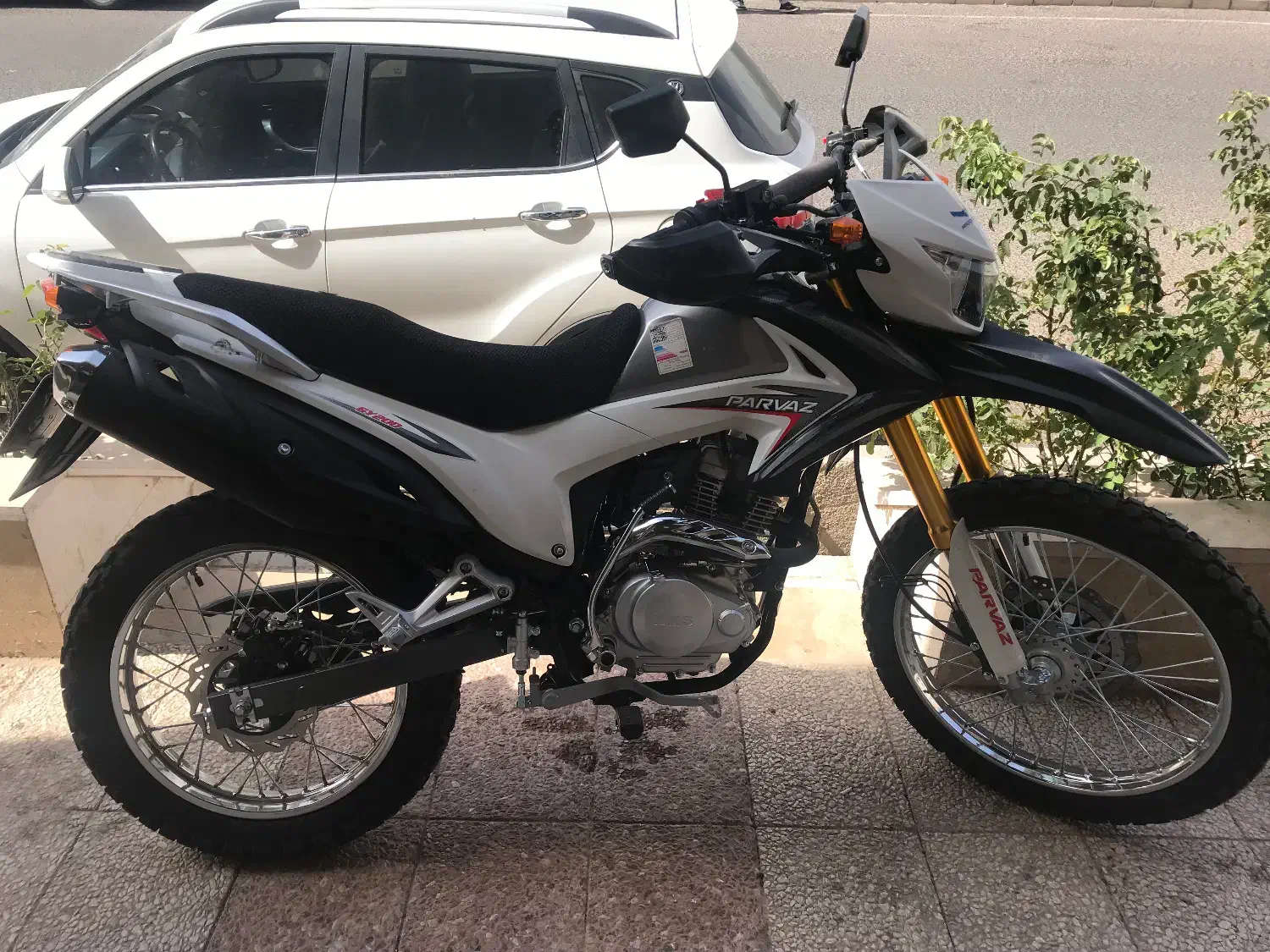 موتور تریل پرواز|موتورسیکلت|قزوین, |دیوار