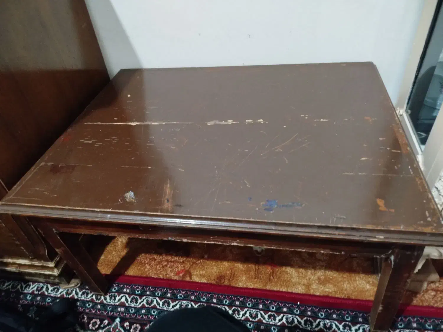 میز مطالعه از جنس چوب سخت|میز تحریر و کامپیوتر|سلماس, |دیوار