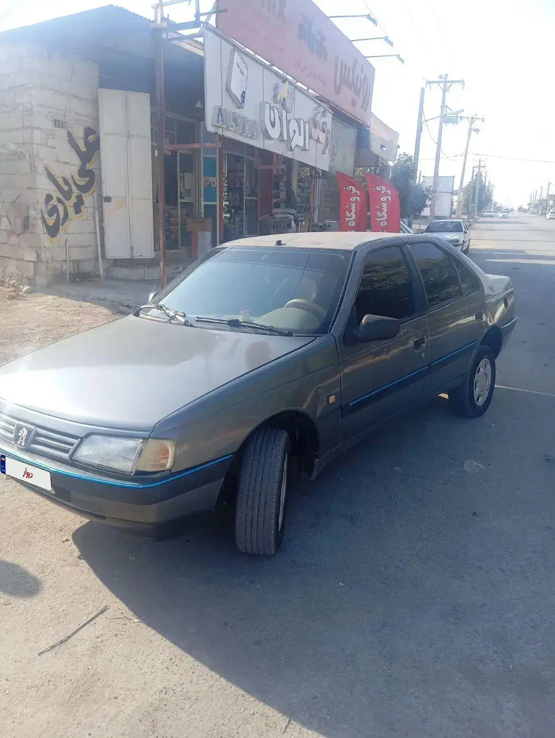 405مدل93اخرسه لکه رنگ قیمت مناسب 380دوگانه شرکت|خودرو سواری و وانت|دهدشت, |دیوار