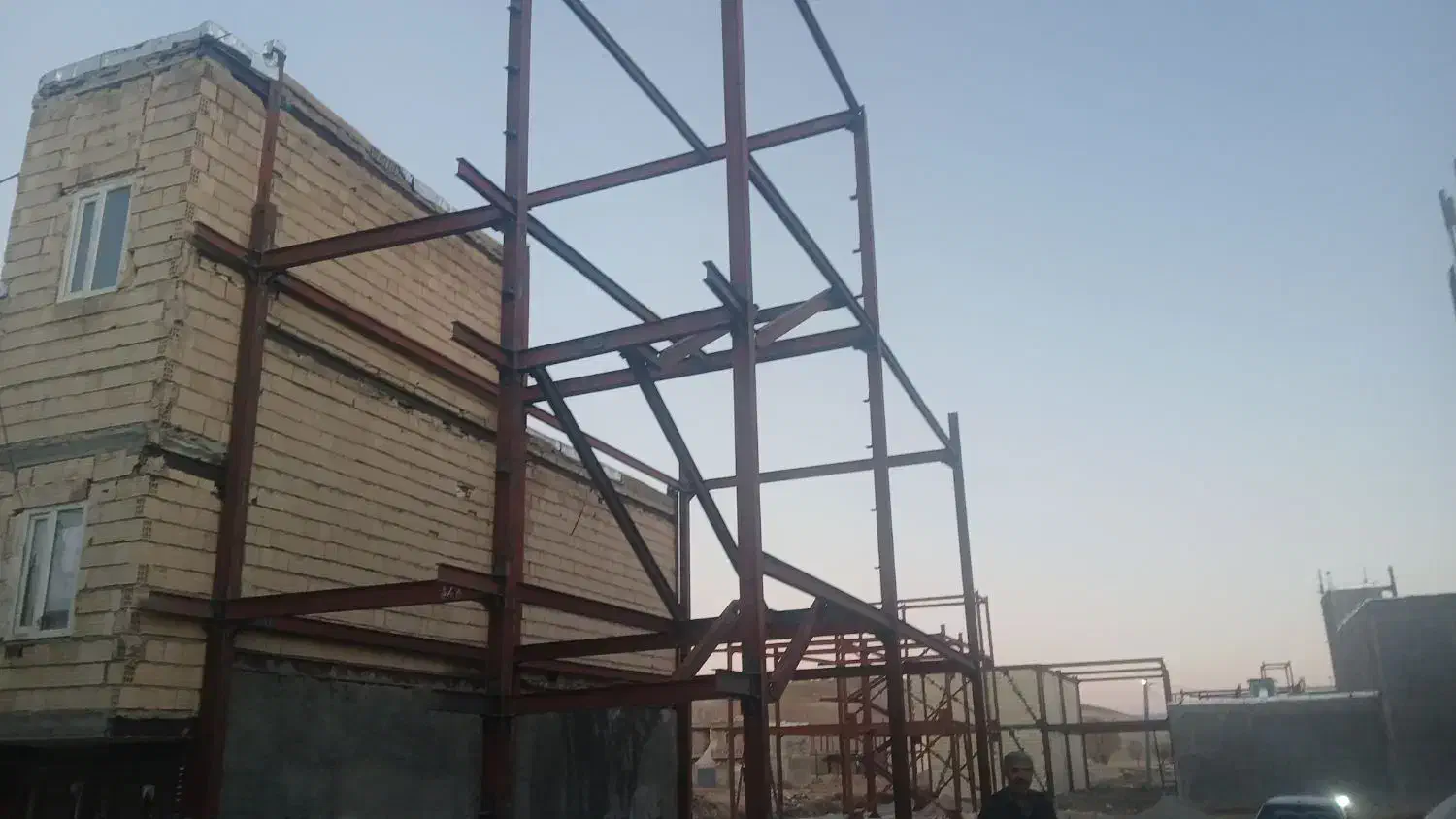 فروش اسکلت دوطبقه|فروش خانه و ویلا|نورآباد, |دیوار