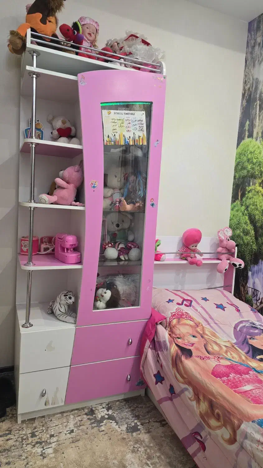 سرویس تخت خواب و ویترین|تخت و سرویس خواب|قم, باجک دو|دیوار