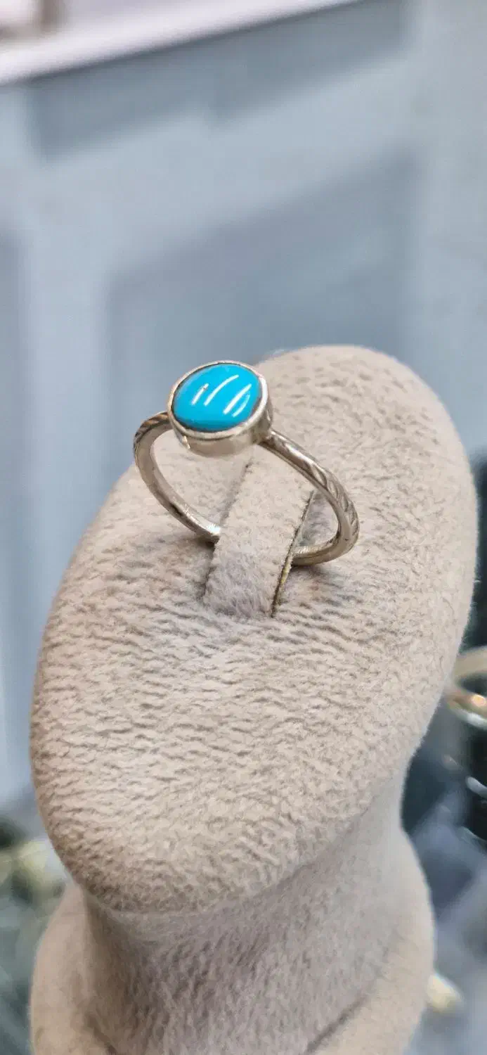 انگشتر فیروزه مینیمال|جواهرات|نیشابور, فردوس شمالی|دیوار