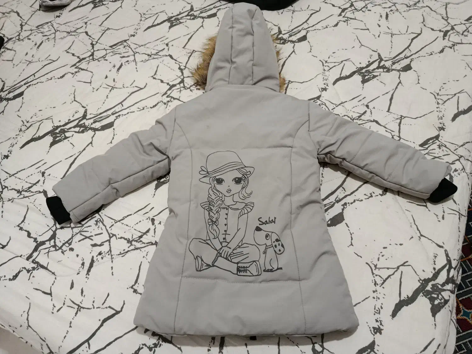 کاپشن دخترانه سایز ۳نونو|کفش و لباس بچه|آبیک, |دیوار