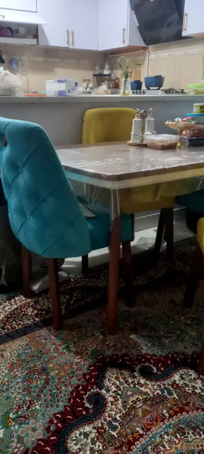 میز غذا خوری|میز و صندلی غذاخوری|اهواز, نادری|دیوار