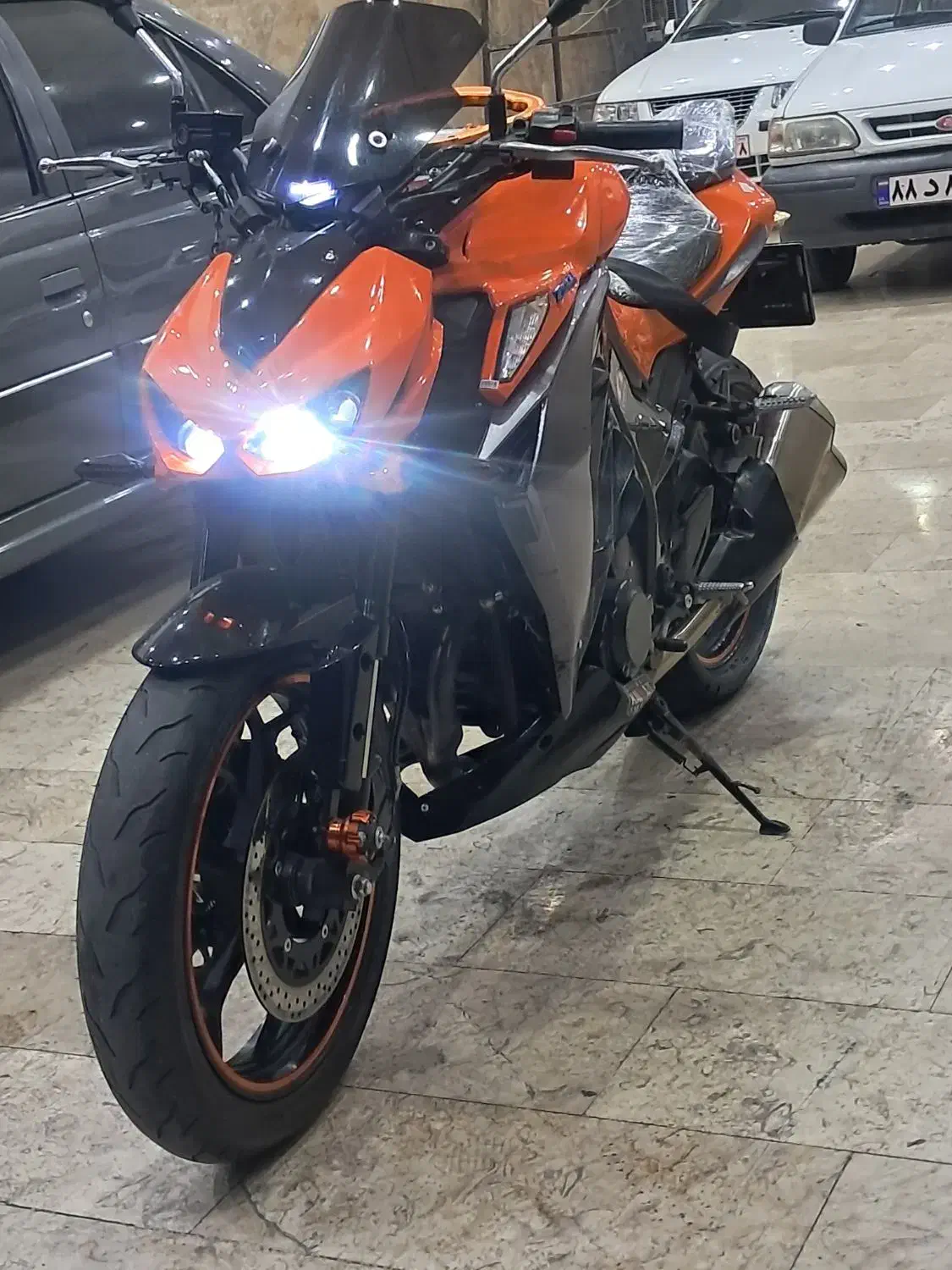 طرحz1000درحد کم کار تک رنگ|موتورسیکلت|مشکین‌دشت, |دیوار