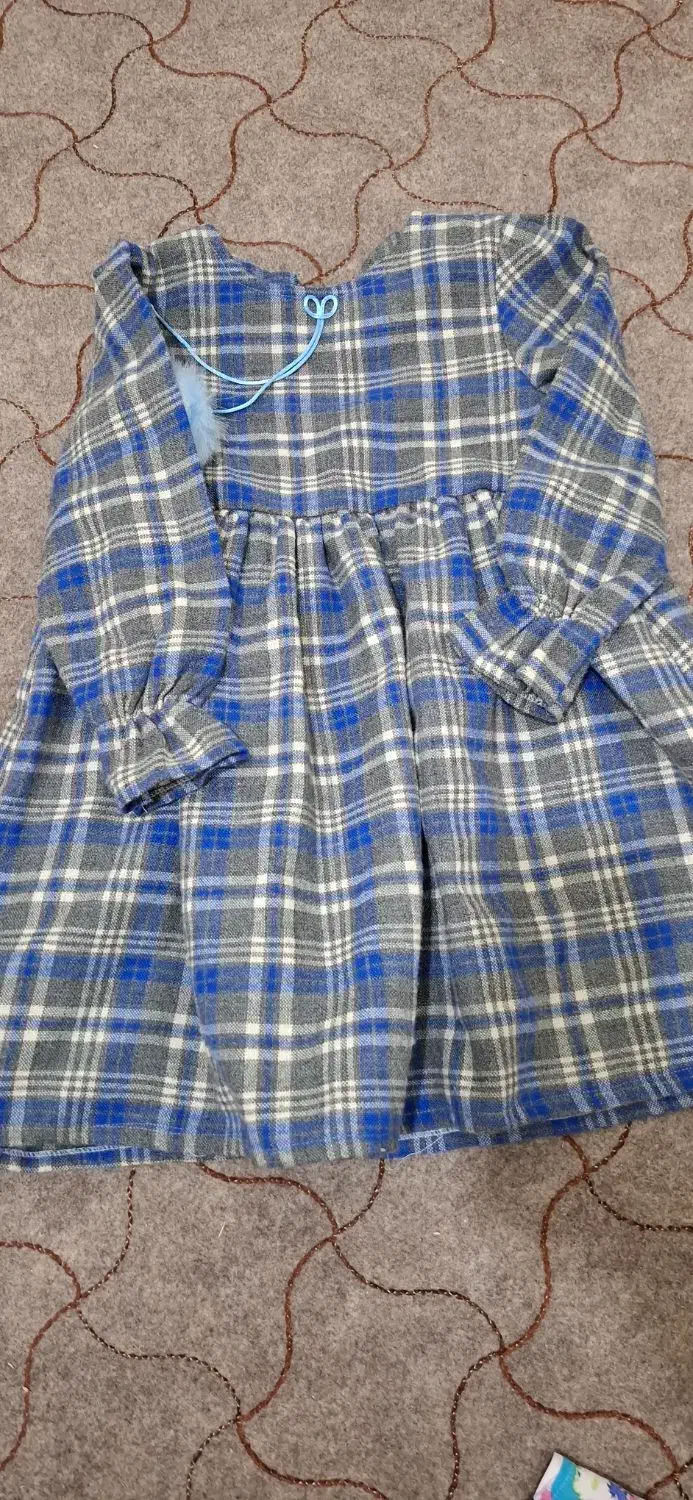 پیراهن پشمی دخترونه مناسب پاییز|کفش و لباس بچه|دامغان, |دیوار