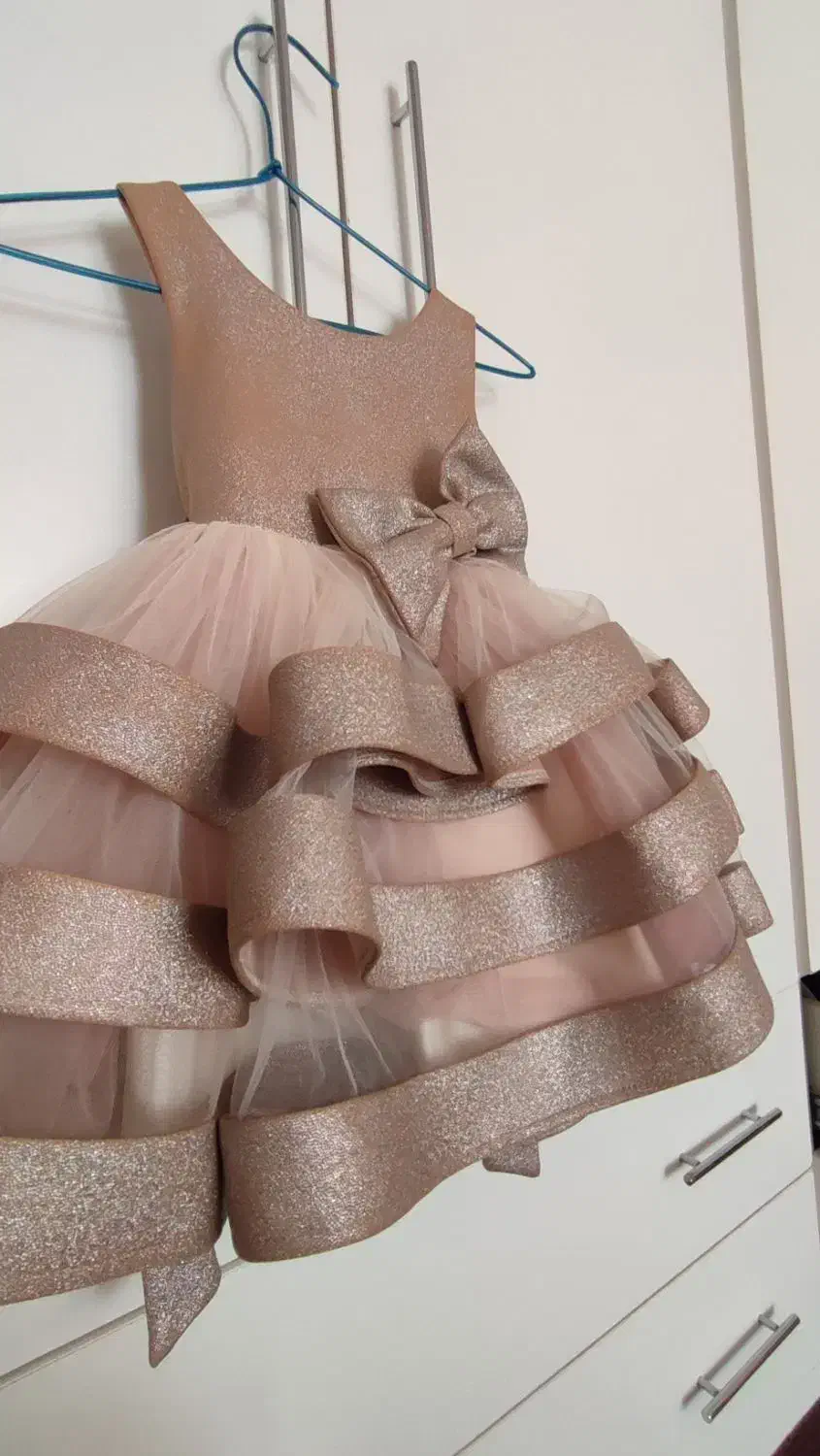 لباس مجلسی .دخترانه .عروسکی.لباس تور|لباس|چناران, |دیوار