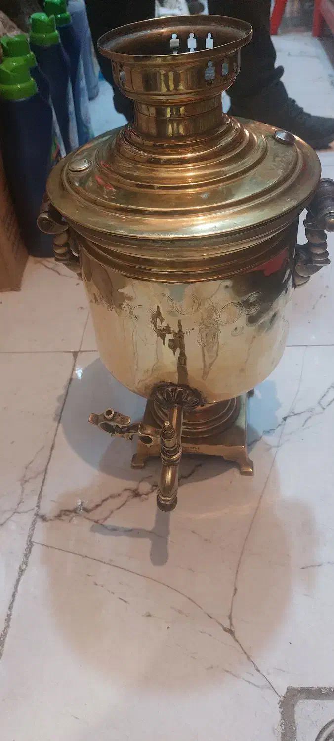فروش سماور با درصد طلا|سماور، چایساز، قهوهساز|اردبیل, |دیوار