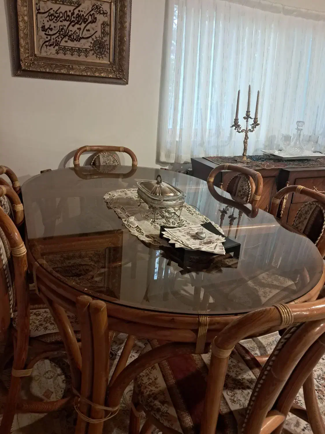 میز وزندگی ناهار خوری|میز و صندلی غذاخوری|هچیرود, |دیوار