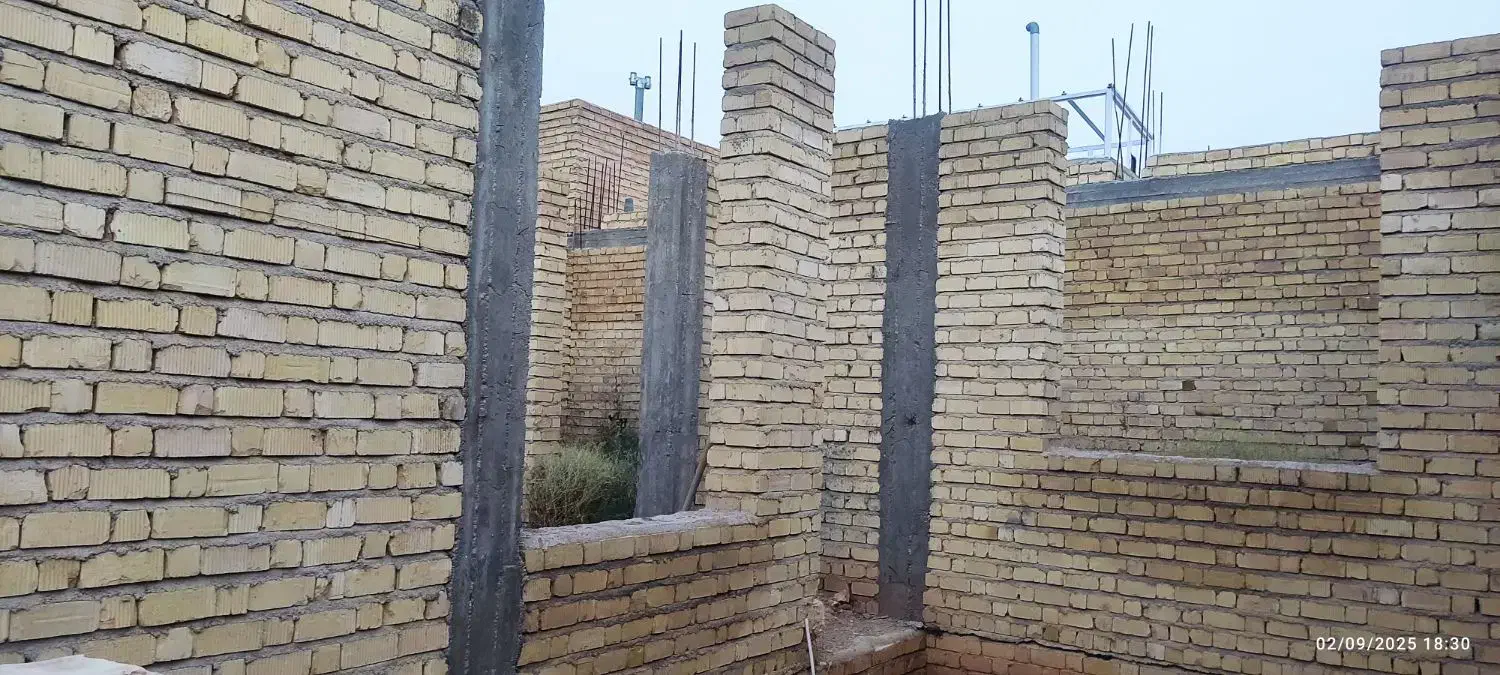 فروش اسکلیت تا زیر سقف|فروش زمین و ملک کلنگی|شیراز, جرسقان|دیوار