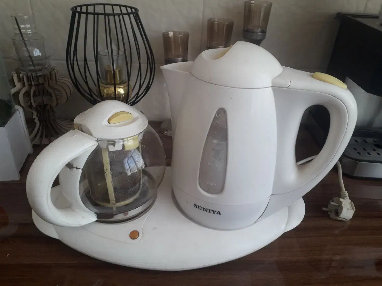 کتری برقی مارک سانی|سماور، چایساز، قهوهساز|بروجرد, |دیوار