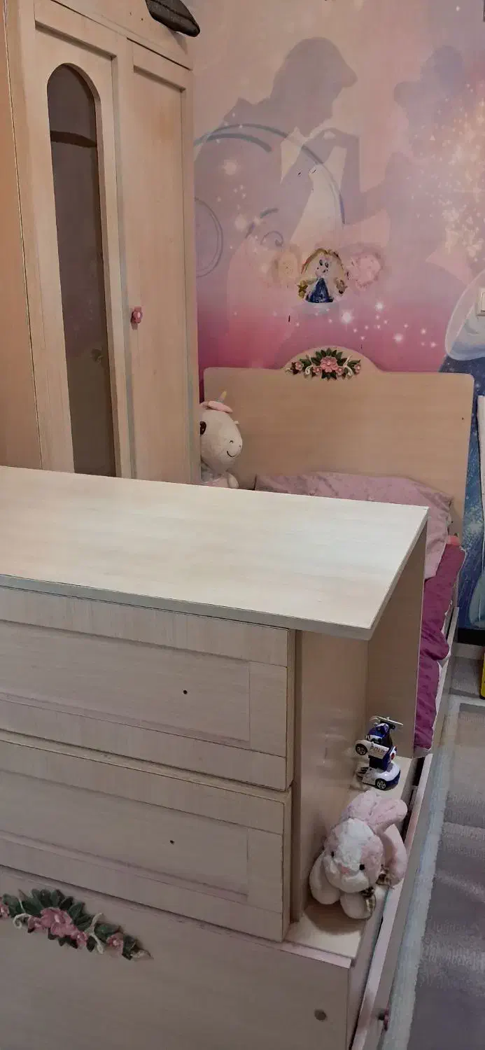 تخت کودک و نوجوان|تخت و سرویس خواب|قائمشهر, |دیوار